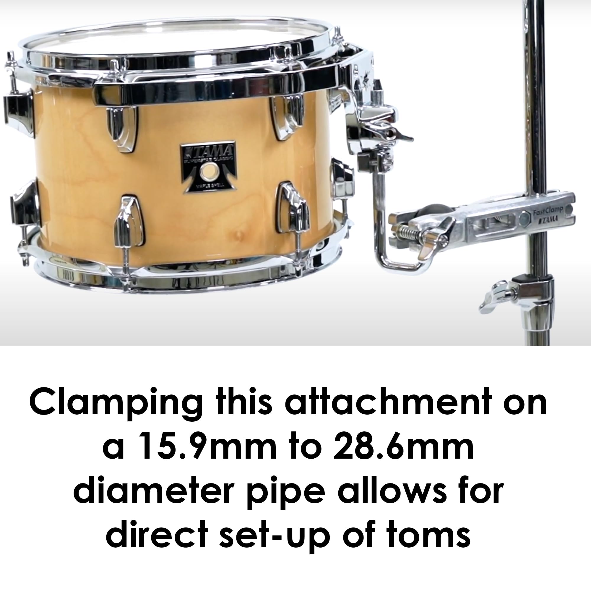 Amazon | TAMA タマ シングル・タム・アタッチメント MC69 | ドラム