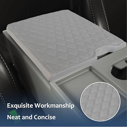 Miniatura 16 de Funda para reposabrazos de consola central para Ford F150 2015-2024 2025, accesorios para 2017-2024 2025 F250 F350 F450 F550 2015-2024 2025