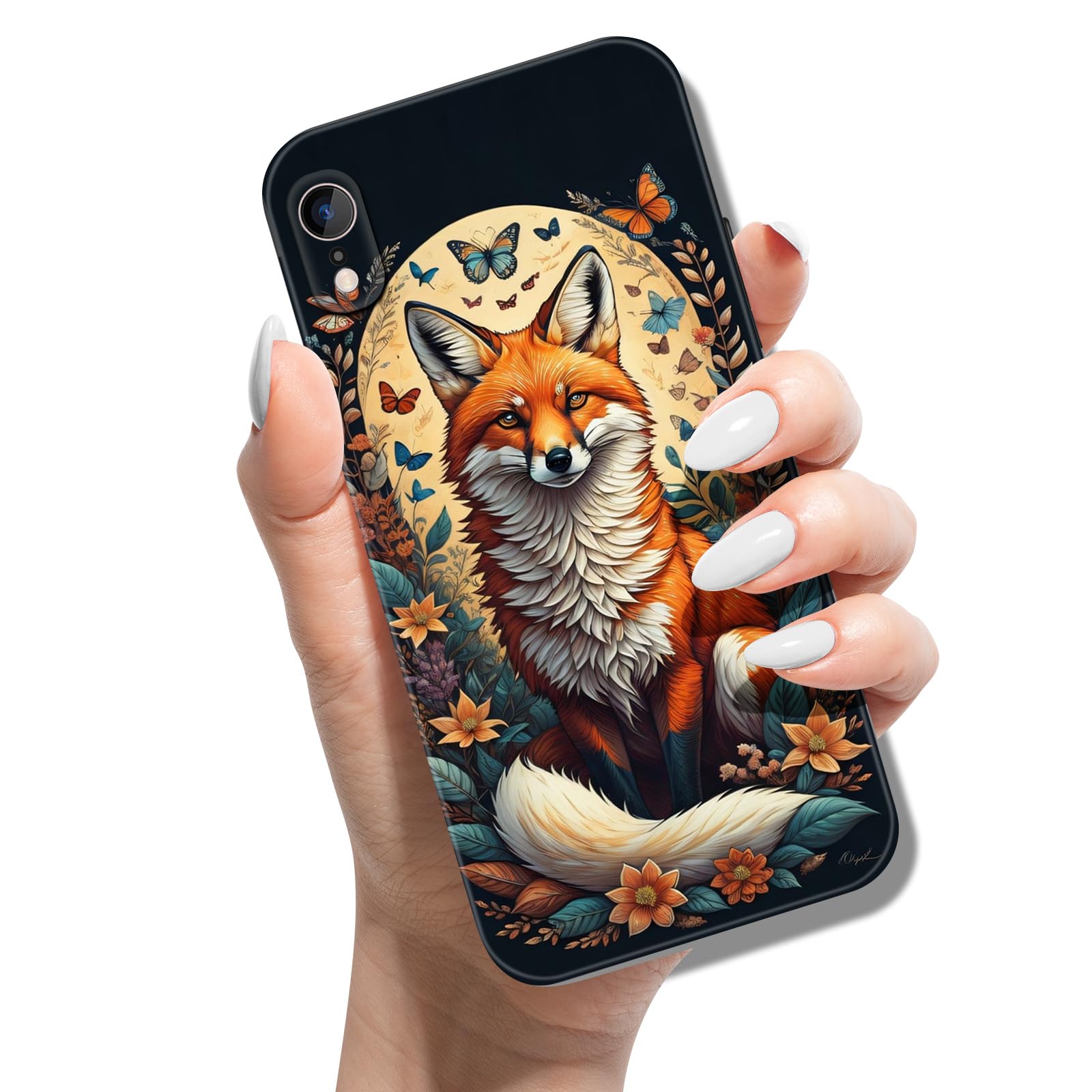 IPhone X/Xs Protective Silicone Case- Shock-Absorbent, Soft TPU Bumper Cover, Green - View #6