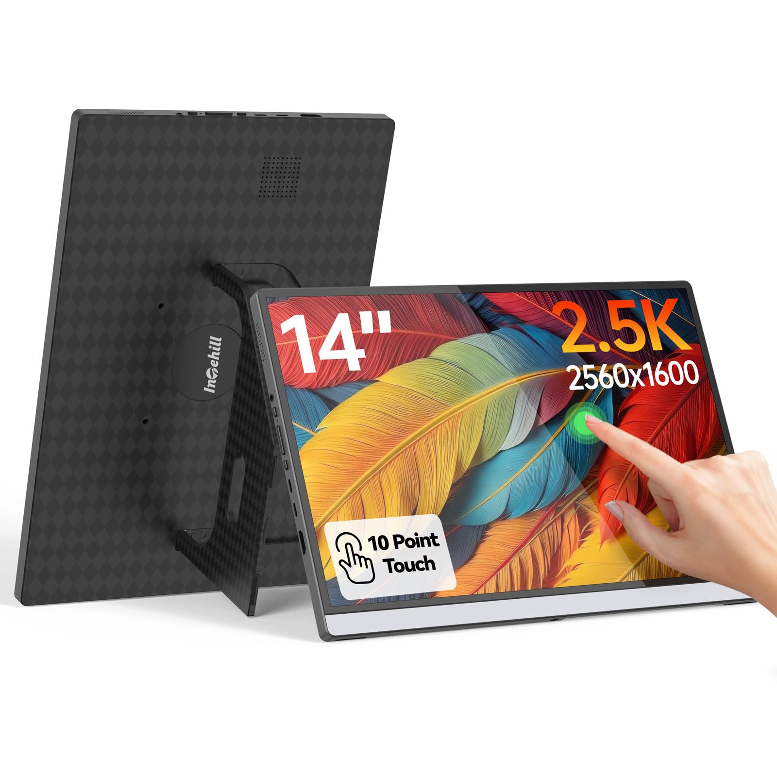 Amazon.co.jp: Intehill モバイルモニター 14 インチ 自立型