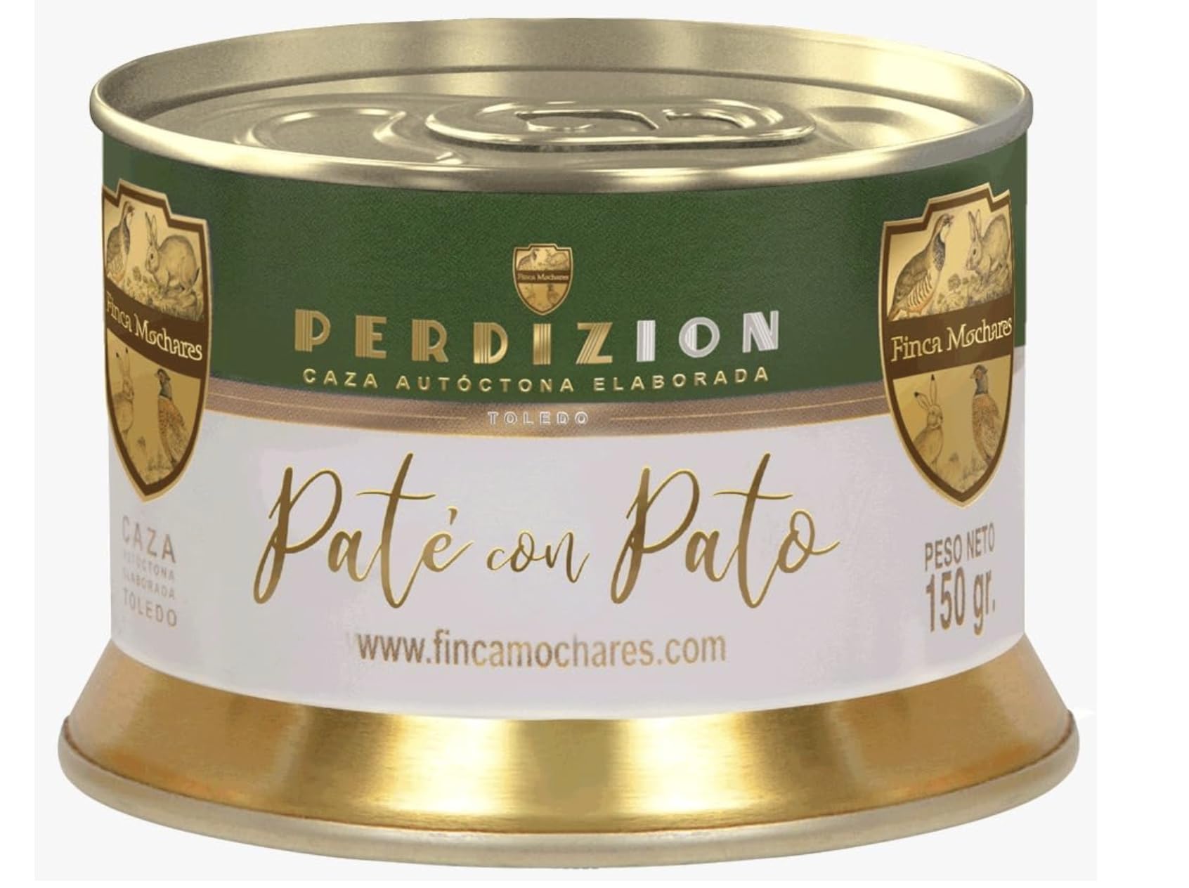 Confezione Gourmet. Pernice in agrodolce speciale 475 g + Paté di fagiano artigianale 150 gr + Patés d'anatra artigianales 150 grs + Paté di pernice artigianale 150 gs. Regalo originale.