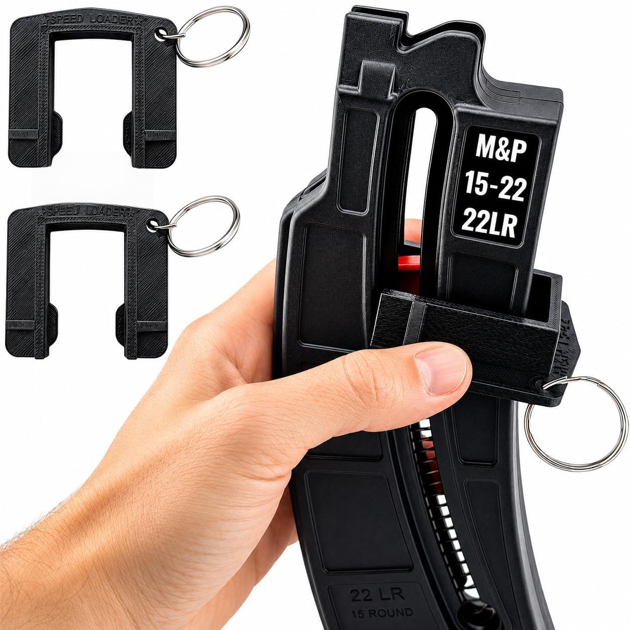 Smith & Wesson M&P 15-22 .22LR Magazine Speed Loader | 2-Pack | Quick Load Assist Tool |…