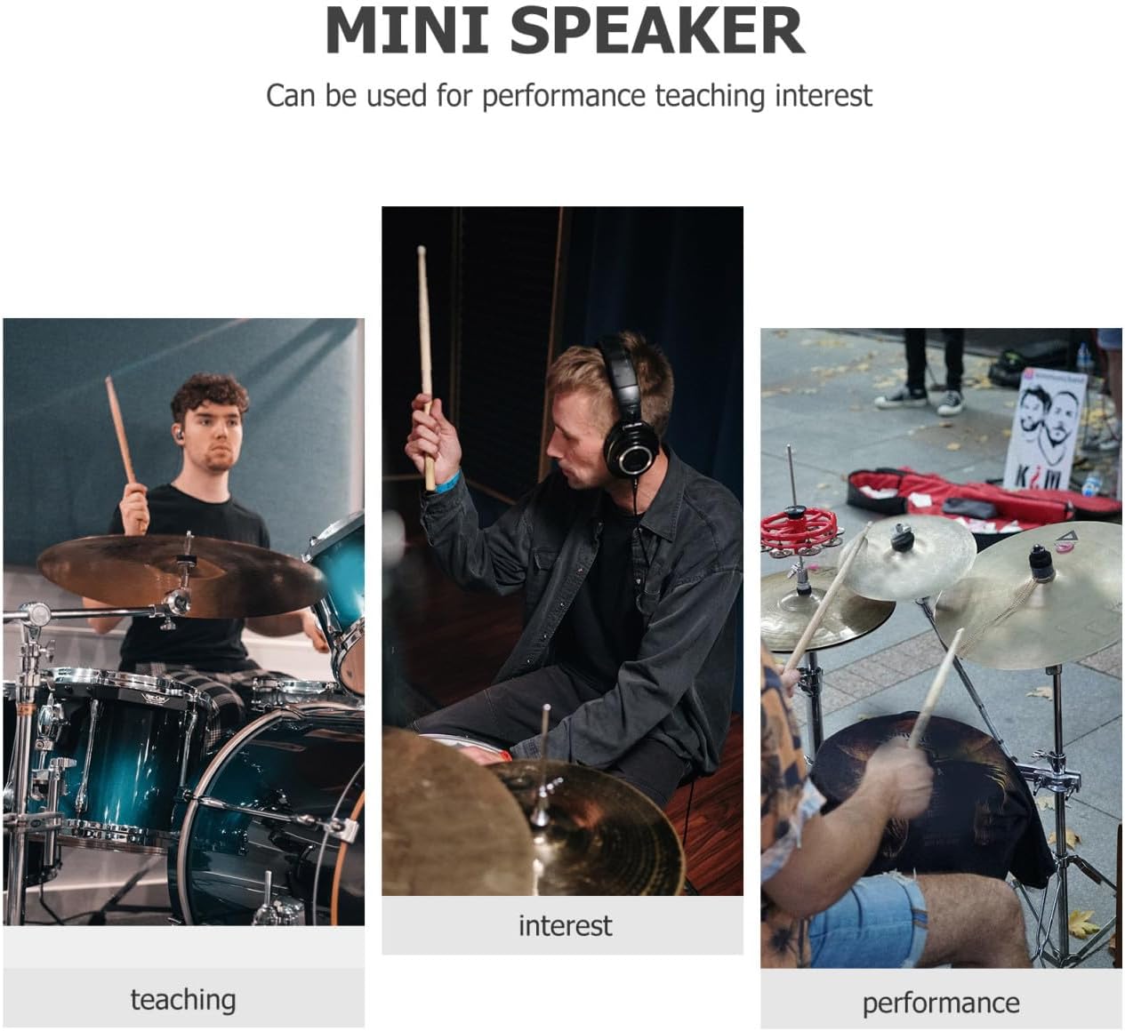 Milisten 1Set Standard Release Drum Cymbal Stacker Nuts for Jazz Drum Installation and Removal Durable Cymbal Fixing Parts