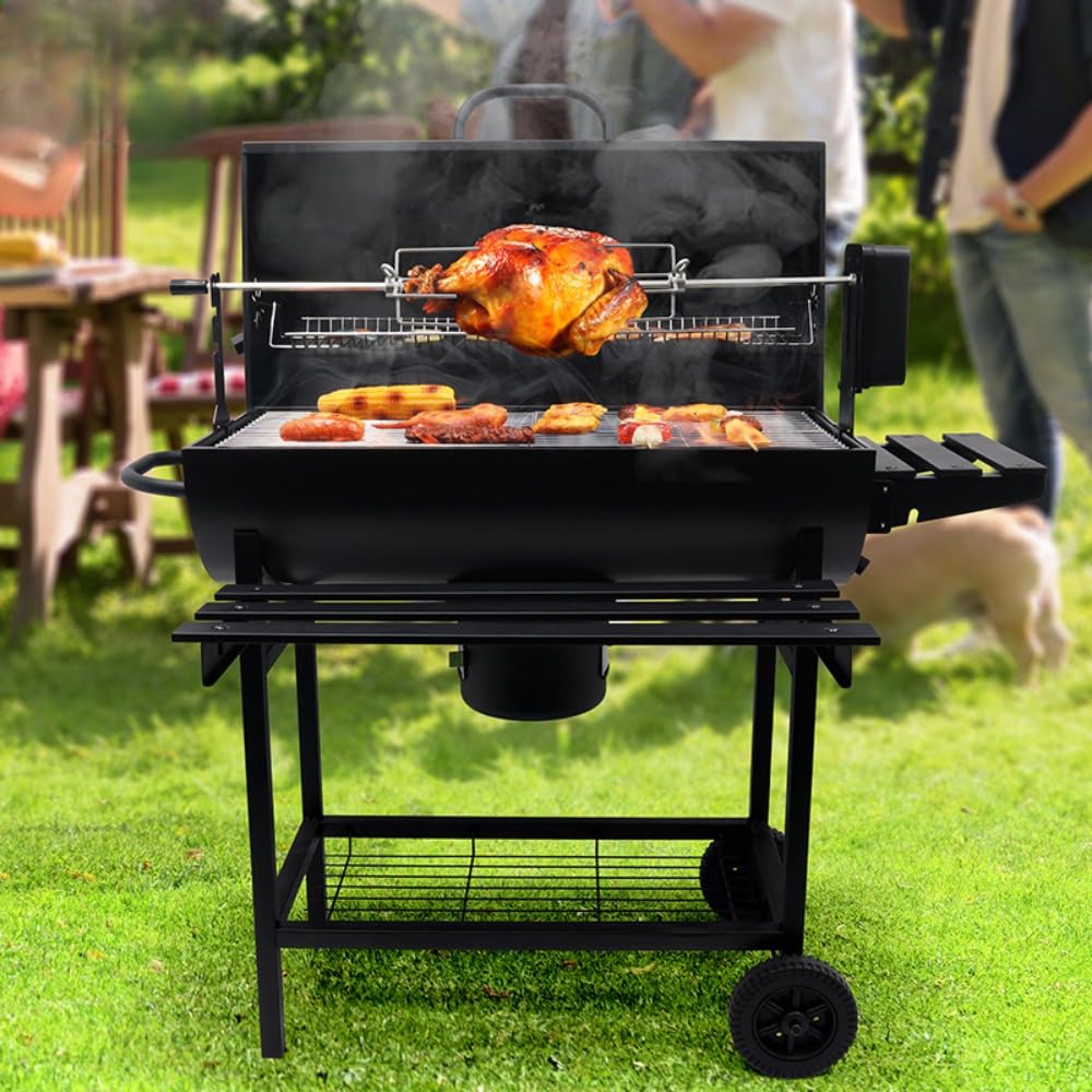 【希少】未使用品 BBQ スモーカー 業務用にもどうぞ！ Amazon.co.jp: ArcticDeerアウトドア用大型スモークマシン-アメリカン