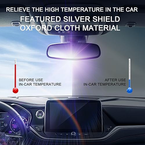 Miniatura 4 de Car Cover for Dacia Sandero Stepway Sandero 2 Stepway Sandero 3 Stepway Car Cover,Outdoor Car Cover Waterproof Breathable Anti-UV Thicken Auto