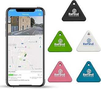 – ReFind R3 Smart Tracker for Android and iPhone. Mini GPS Tag Bluetooth 5.0 Key Finder. Samsung AirTag Alternative for Keys, Pets, Wallets and Luggage (Blue)