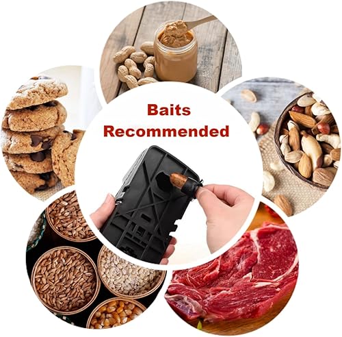 Miniatura 5 de Trampa para ratas imparable con colmillos de acero (paquete de 8) - Trampas para ratas mucho más fuertes para el hogar y el exterior - Mata más