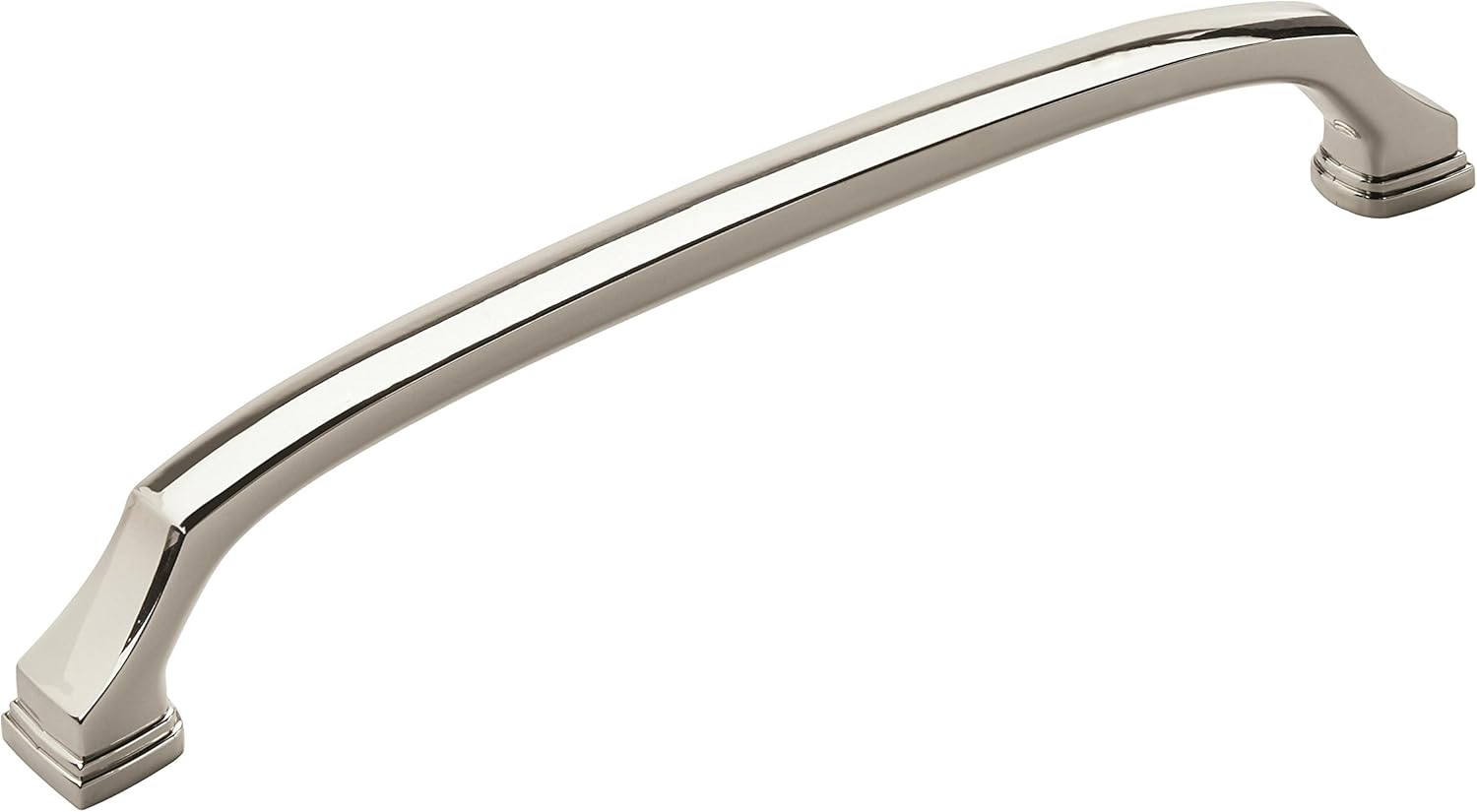 Amerock | Appliance Pull | Polished Nickel | 12 inch (305 mm) Center to Center | Revitalize | 1 Pack | Drawer Pull | Drawer Handle | Cabinet Hardware