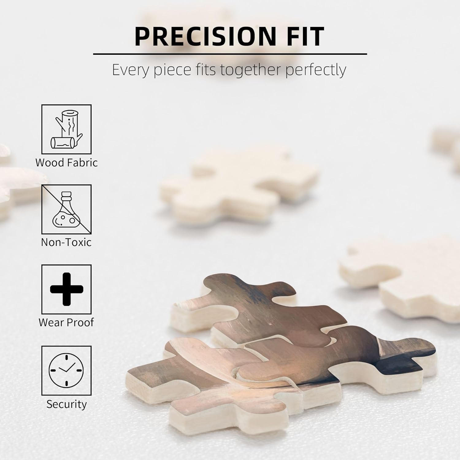 Adult Wooden Jigsaw Puzzle, Romantic Floral Oil Painting Puzzle, Tulips in A Vase, Puzzles for Adults 500 Pieces, Unique and Beautiful Design, Romantic Flower Puzzle for Flower Lovers