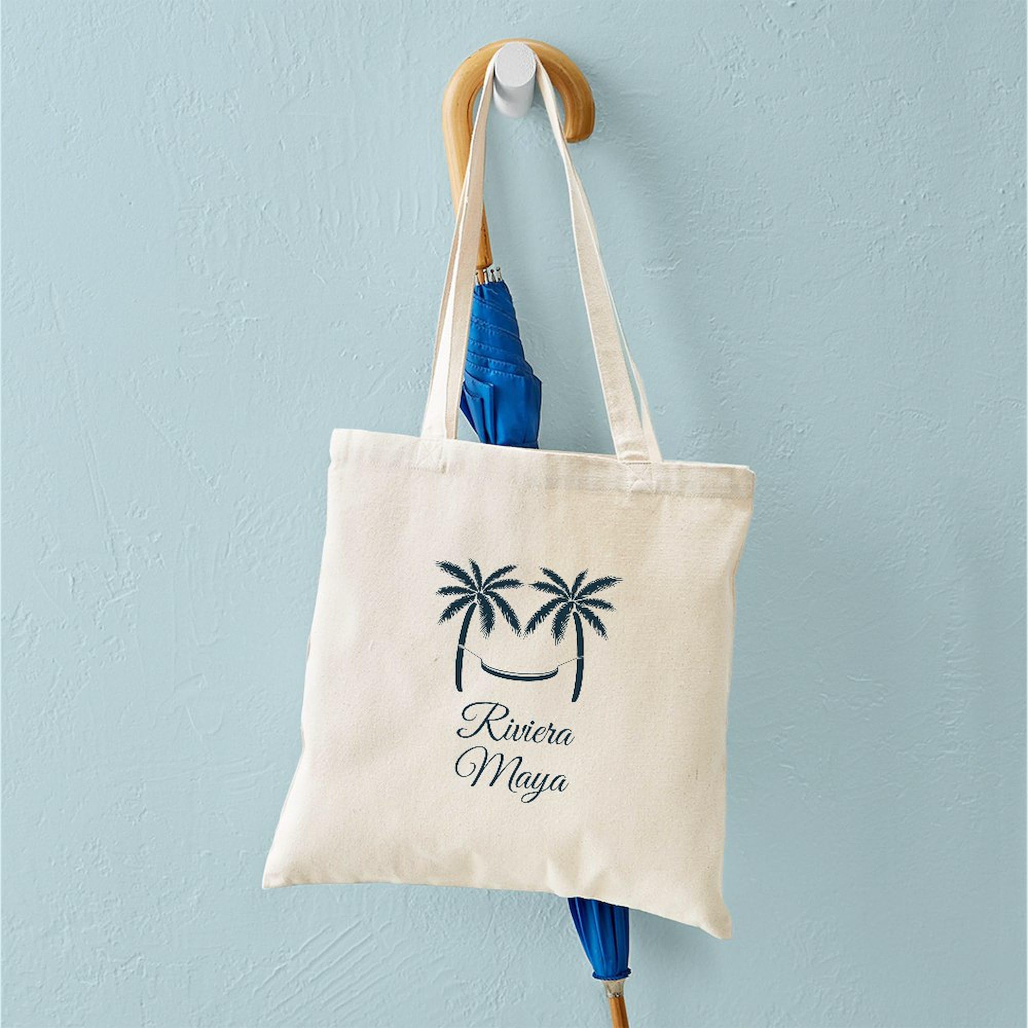 Amazon.com: CafePress Palm Trees Riviera Maya T Shirt Tote Bag 
