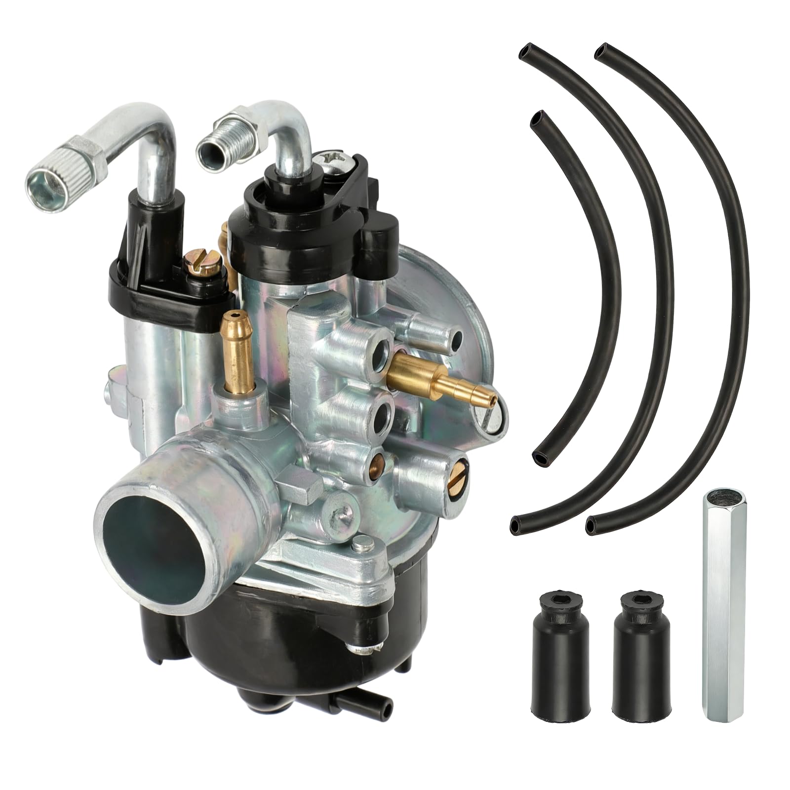 Carburateur PHBN 12 mm pour MBK Booster Nitro Stunt Mach-G Jog-R Bw's Rocket Aerox Ovetto AM6 Derbi TZR XP6 Rieju Beta Pour Minarelli vertical horizontal Carbu Scooter 50cc de moto