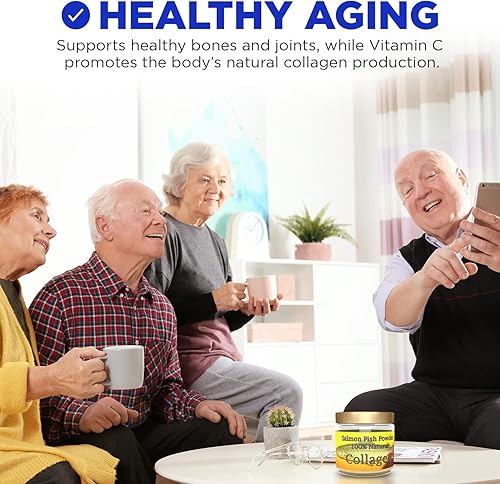 Miniatura 4 de Colágeno Marino SALCOLL COLLAGEN, colágeno de salmón para dolor en las articulaciones, artritis reumatoide, osteoporosis ayuda a la regeneración de