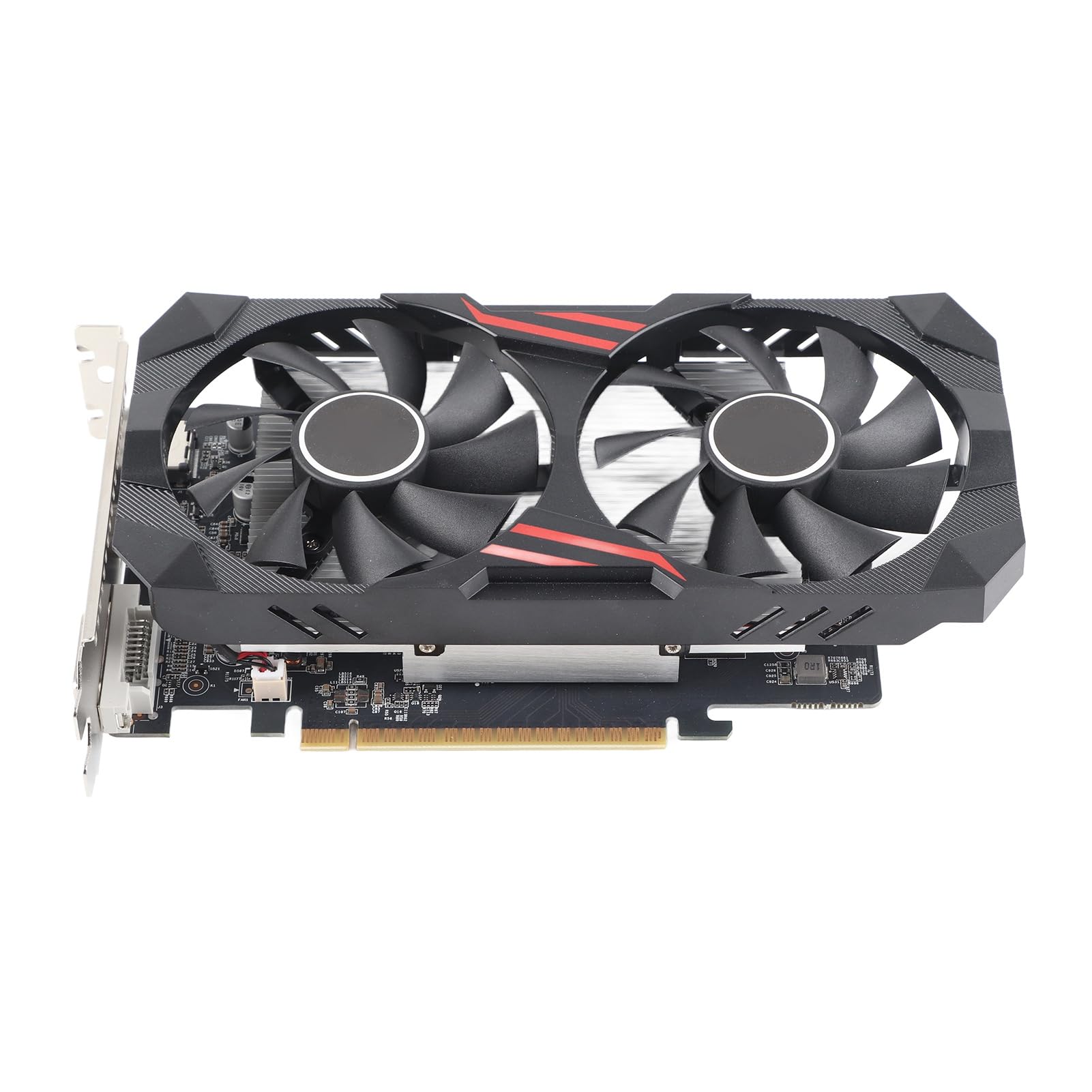 Scheda grafica da gioco Scheda video desktop da 4 GB GDDR5 128 bit PCI Express 3.0 con doppia ventola di raffreddamento con 768 Core 3 porte di uscita per giochi per computer e