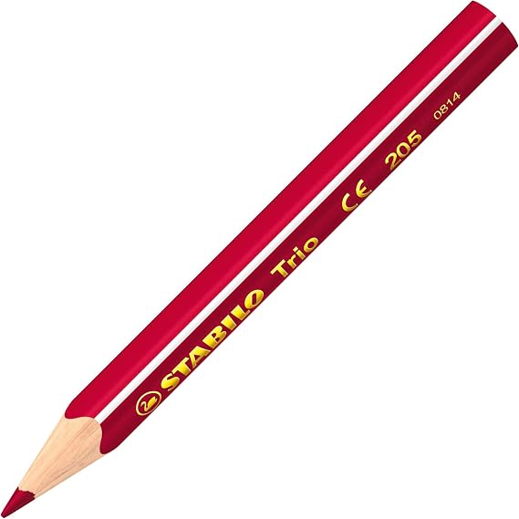 STABILO - triangular colored pencil - Trio thick short