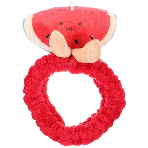 ULTECHNOVO Watermelon Facial Headband for Women, Wide Soft Makeup Hairband, Cute Skincare Hair Accessory for Face Washing and Shower Use