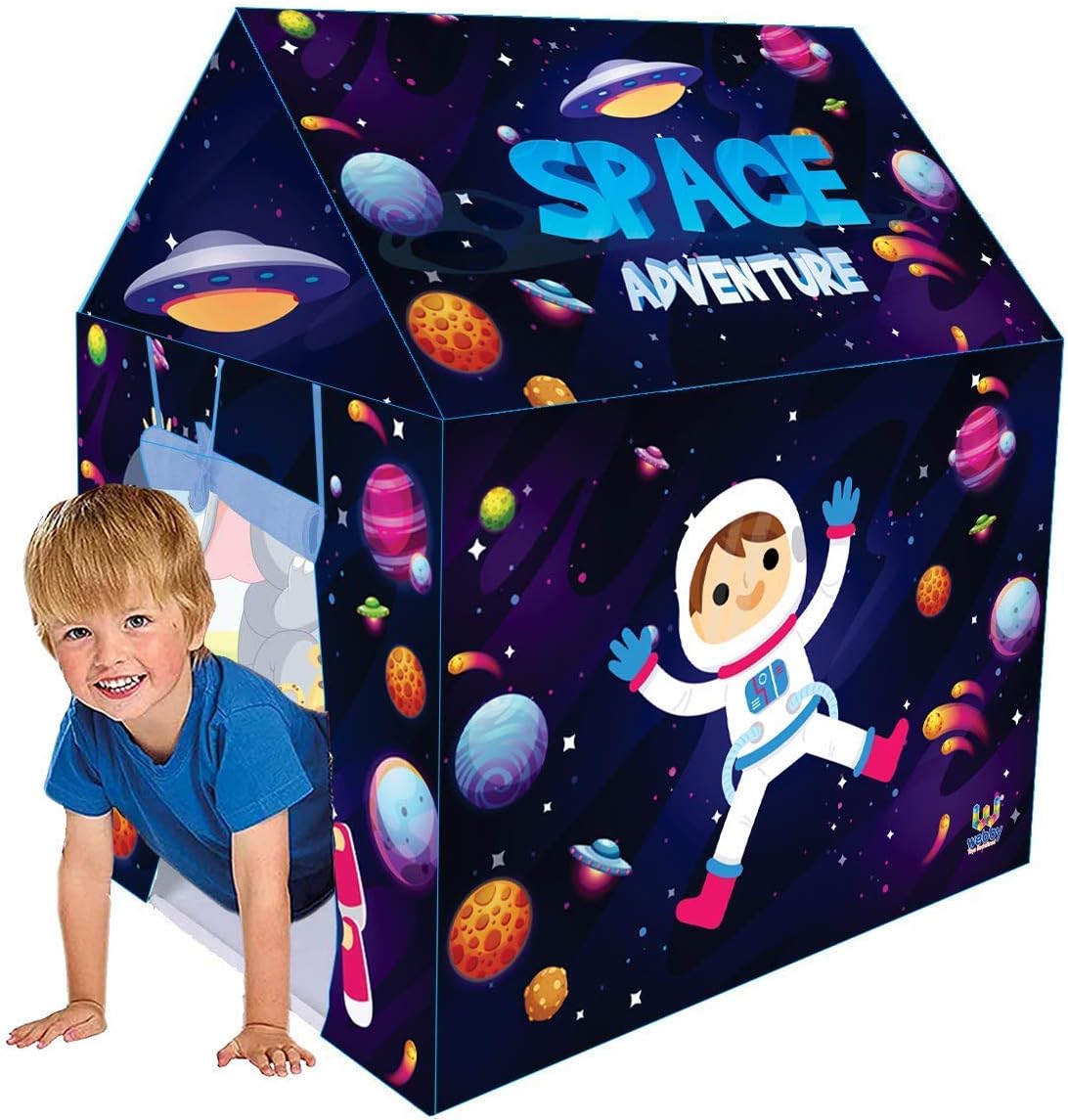 Webby Kids Space Theme Play Tent House, Multicolor