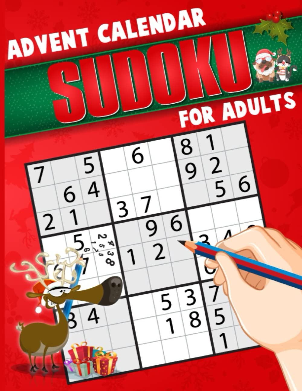 Independently published Sudoku Advent Calendar For Adults: Fun Christmas Sudoku Puzzle Book For Adults and Kids