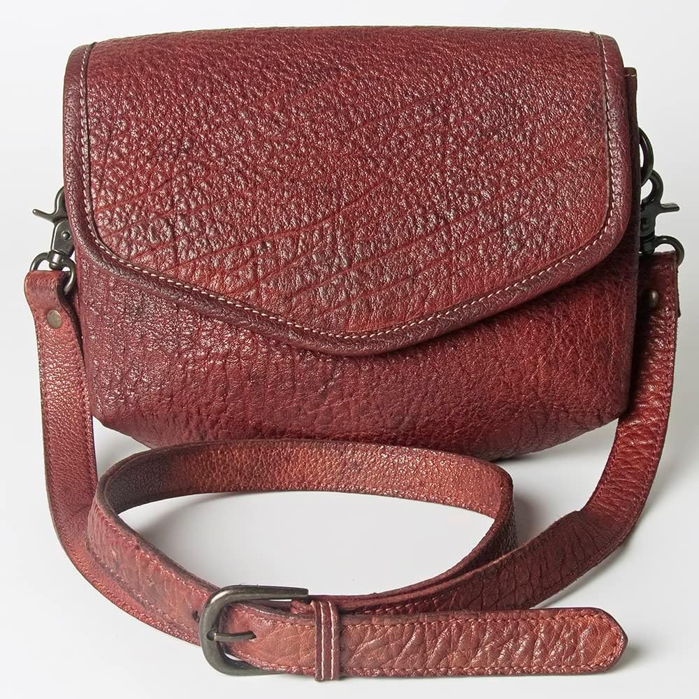 Never Mind Nmbgz108A Envelope Vintage Handmade Genuine Cowhide Leather Women Bag Western Handbag Purse