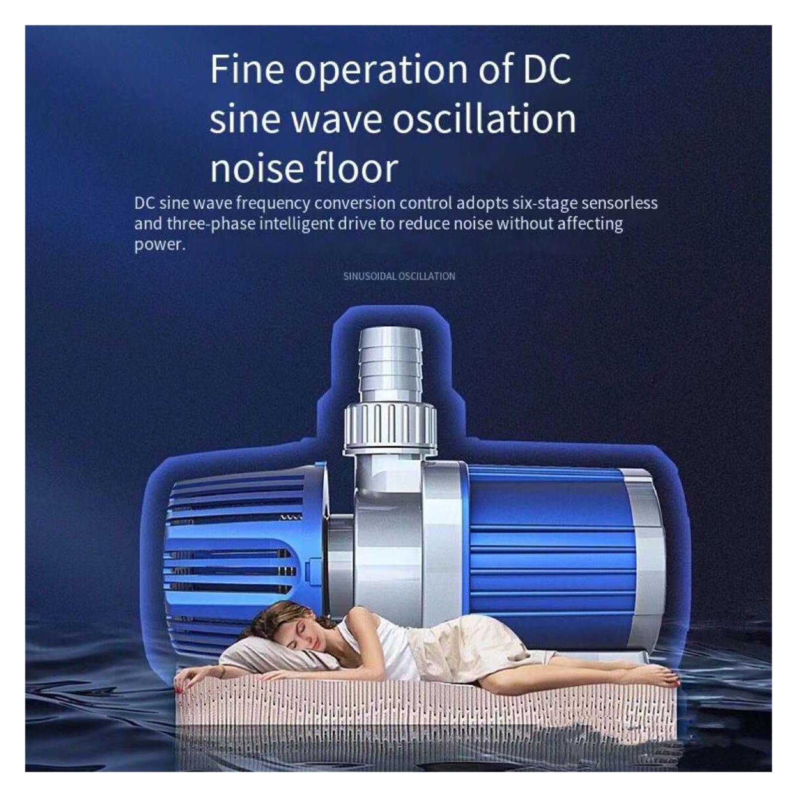 Filtros Piscina, Bomba Sumergible De 24V De Baja Presión Y Alta Potencia For Pecera, Bomba De Filtro, Bomba De Succión Fecal, Accesorios For Acuario, Bomba De Succión Inferior(YLY1500)