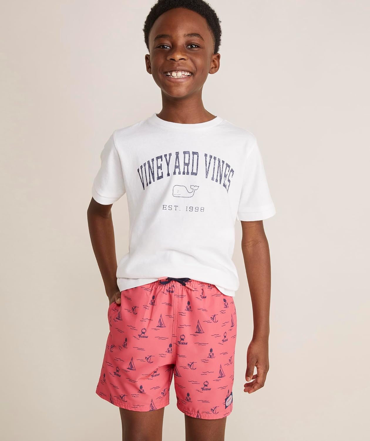 Vineyard Vines Boys Heritage Wash Short-Sleeve Tee - Image 2