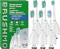 Vista 11 de Brushmo e-Series - Cabezales de repuesto sensibles para cepillos de dientes, compatibles con Philips Sonicare - Mangos de cepillo de dientes