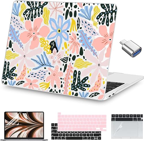 Teryeefi para MacBook Pro Funda de 13 pulgadas 2022 2021 2020-2016 A2338 M2M1 A2251 A2289 A2159 A1989 A1706, Funda rígida transparente para laptop