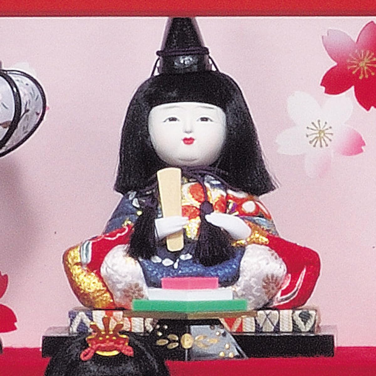 Amazon | 雛人形 コンパクト おしゃれ お祝い ひな人形 木目込み 幅