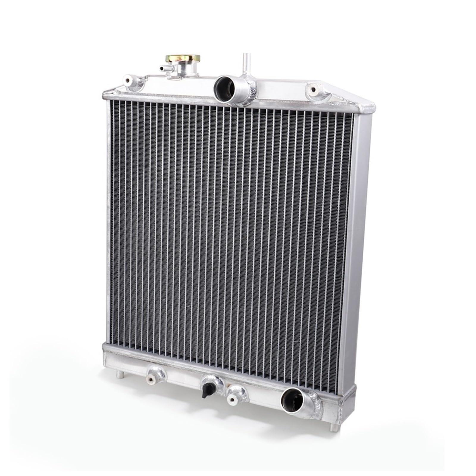 Zestaw Chłodzący,Radiator Do Civic Sol 92-00 MT/AT EG/EK wlot/wylot 32mm T-6061 aluminiowa chłodnica samochodowa 2 rzędy 42MM(MT)