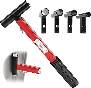 Door Hinge Adjustment Tool Set,Hinge Gap Adjusting Wrench,4 in 1 Hinge Gap Adjusting Wrench for Residential and Commercial,Hinges Bender Tools Adjustable Door Hinge Wrench,Upgrade Steel Repair Spanner