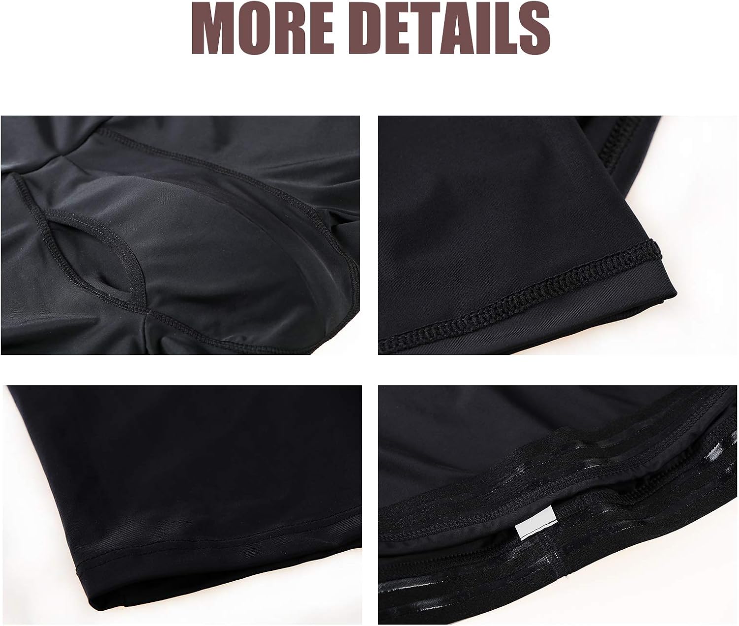 Ouruikia Men's Tummy Control Shapewear High Waist Body Shaper Slimming Underwear Shorts Belly Girdle Boxer Briefs with Fly