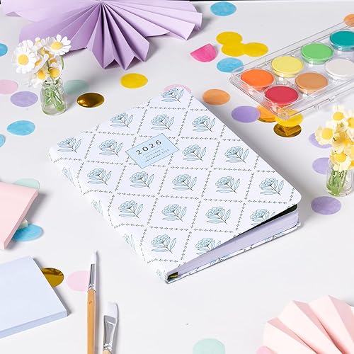 Vista 37 de Eccolo 2025-2026 - Agenda botánica de lino de 18 meses, páginas mensuales y semanales (5.25 x 7.75 pulgadas - julio de 2025 - diciembre de 2026)