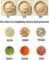 Vista 8 de 5 in 1 portable handheld electric vegetable cutting machine,Electric Vegetable Cutter, multi-functional vegetable and fruit electric cutting and