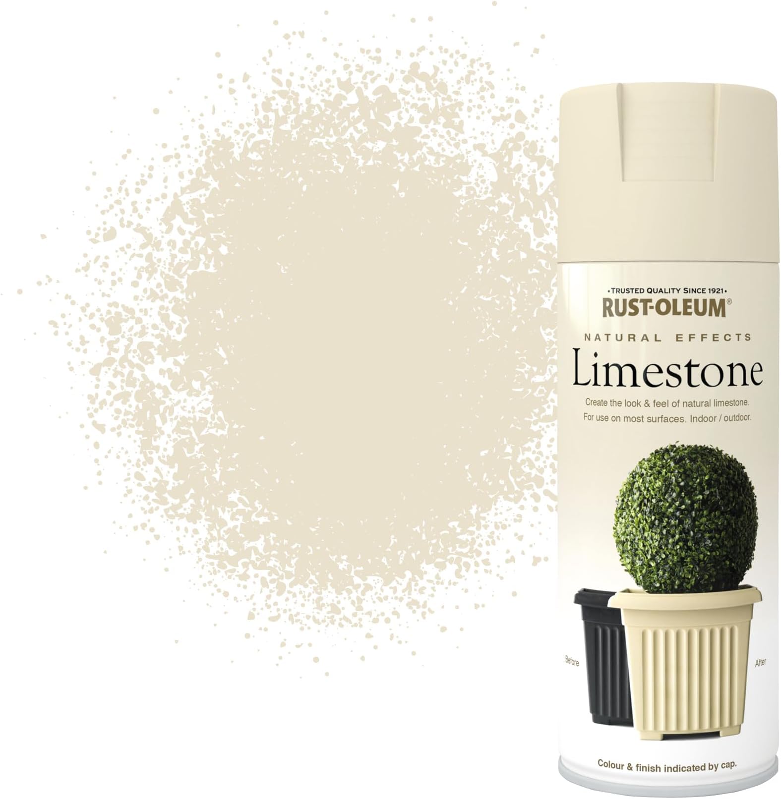 400ml Natural Effects Spray Paint - Limestone