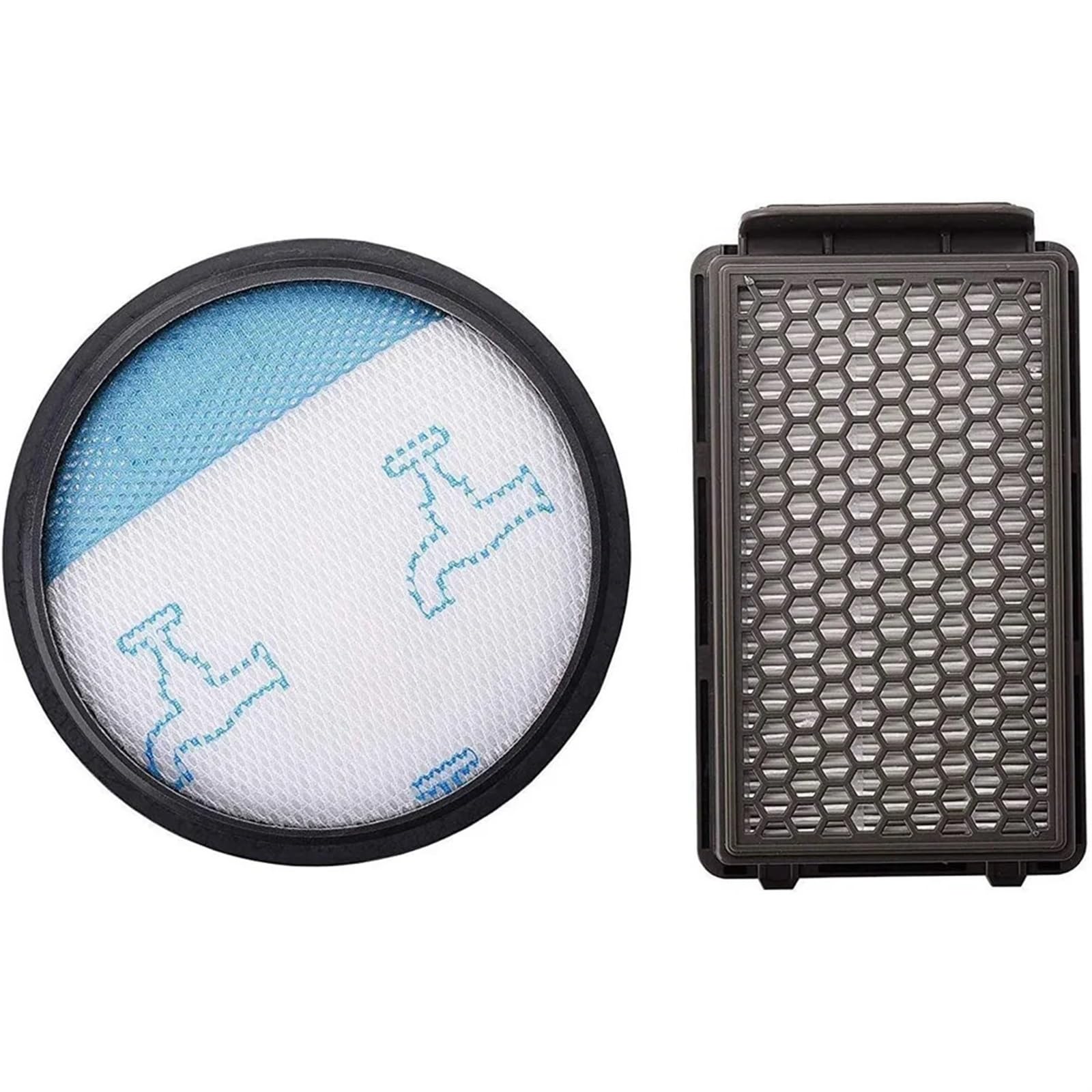 Lot de 4 filtres HEPA for aspirateurs for rowenta for Cyclonic for Power Series RO3753EA, RO3731EA, RO3786EA / for moulinex/for tefal Compact