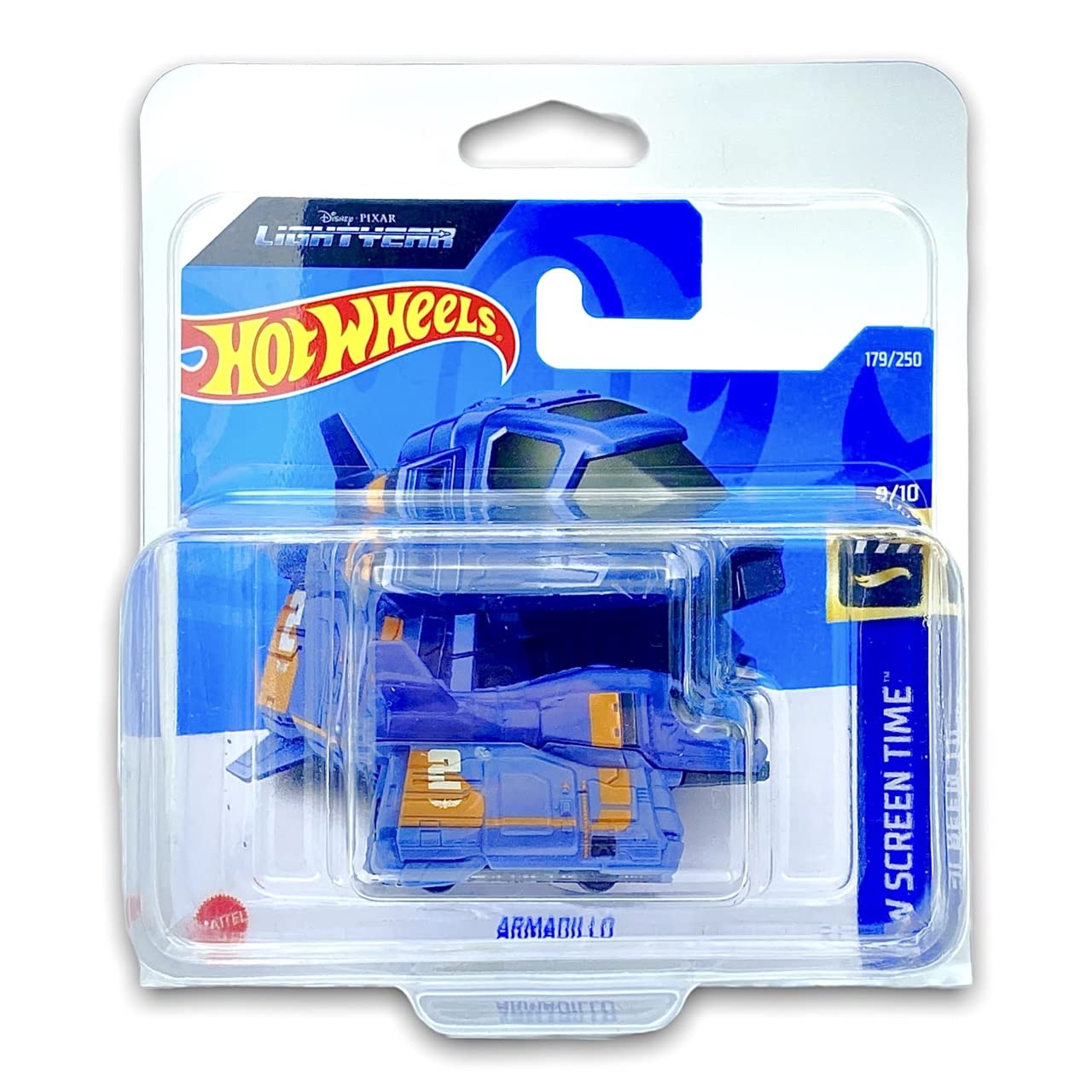 Hot WheelsArmadillo (Lightyear) (Grey) 9/10 HW Screen Time 2022-179/250 (Short Card) *** COMES IN A KLAS CAR KEEPER PROTECTIVE COLLECTORS CASE *** HCT14