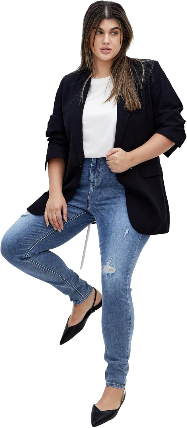 City Chic Women's Plus Size Jean - Asha Nola
