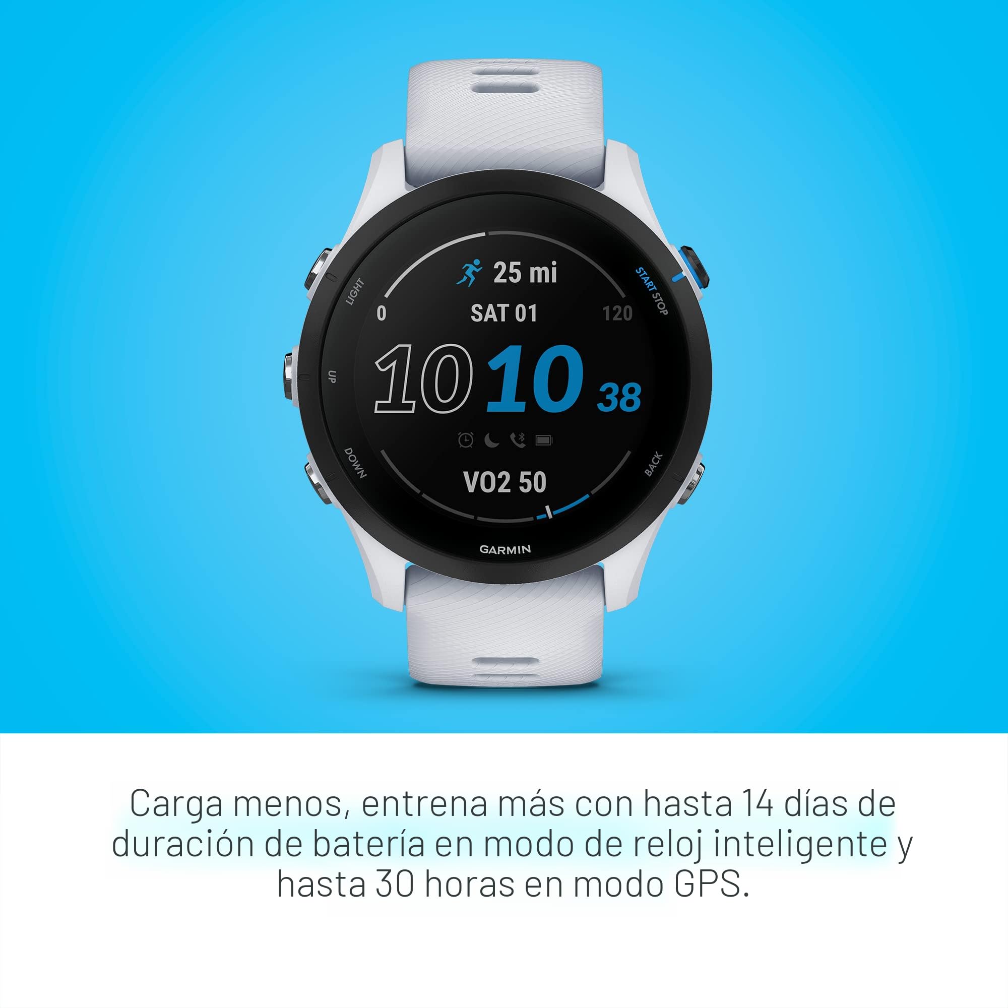 Amazon.com: Garmin Forerunner® 255 Music, reloj inteligente para