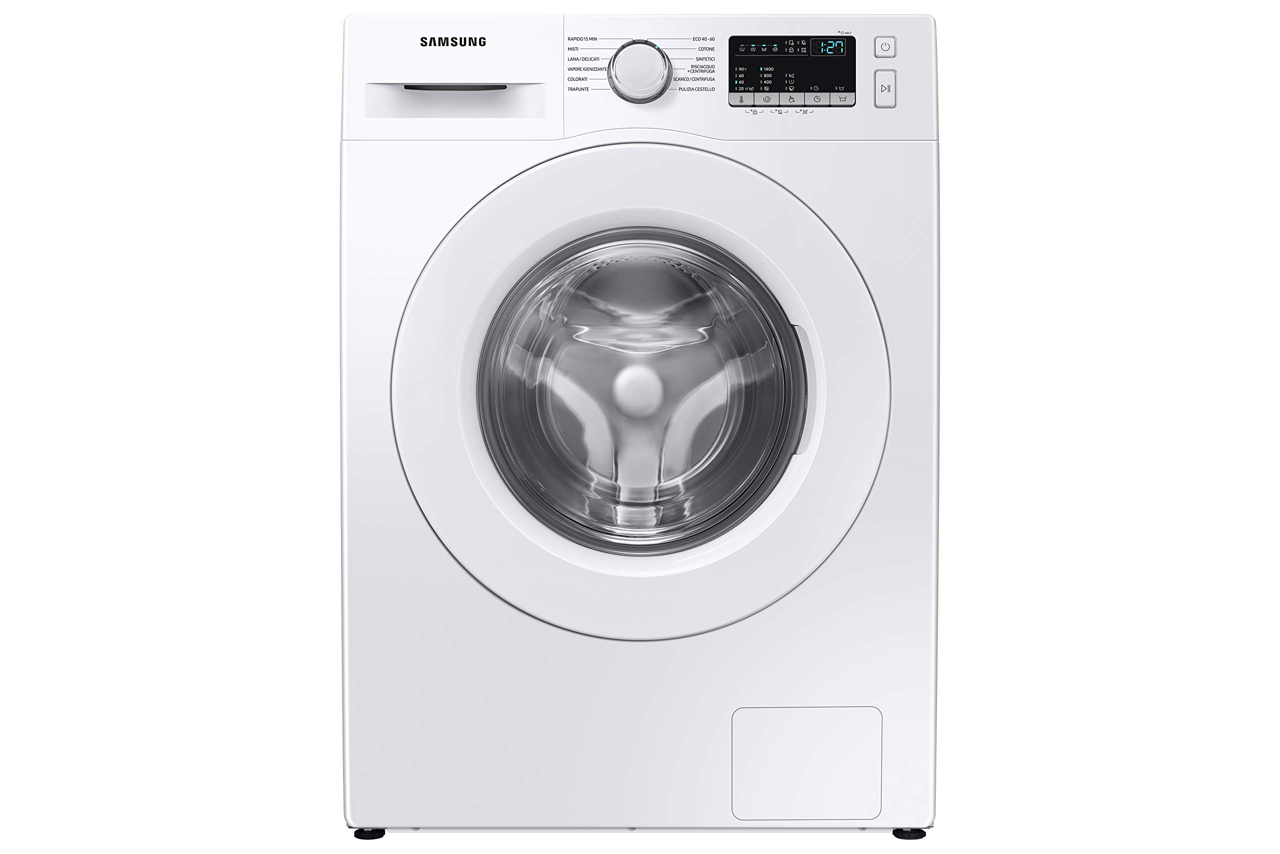Samsung Elettrodomestici WW90T4040EE/ET Lavatrice 9 kg, 1400 Giri, Bianco 9KG