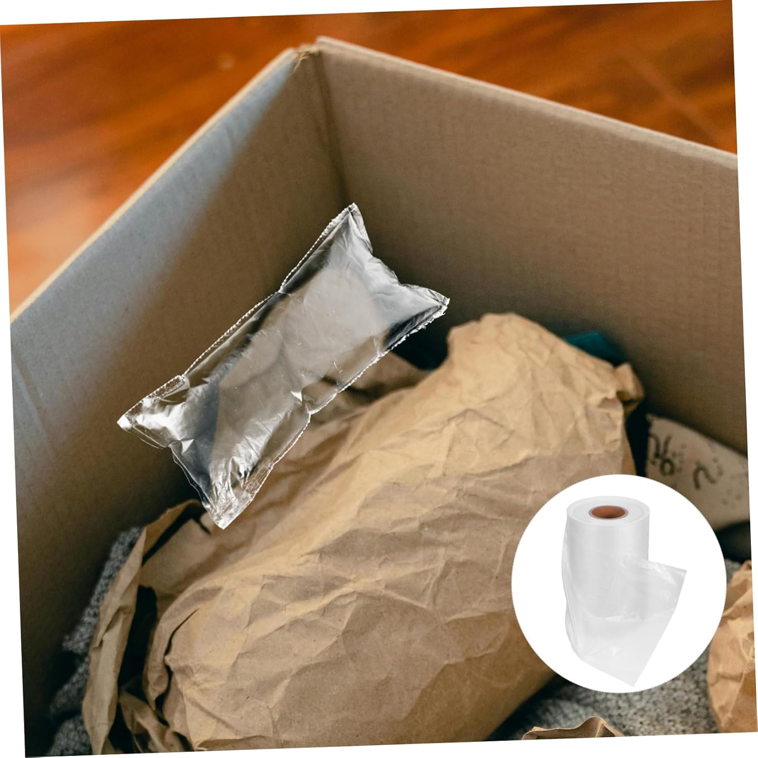 Cabilock Air Pillow Cushion Film Inflatable Packaging Material for Shipping Moving Packing Lightweight Pe Construction for Enhanced Protection of Fragile Items Versatile Use for Electronics