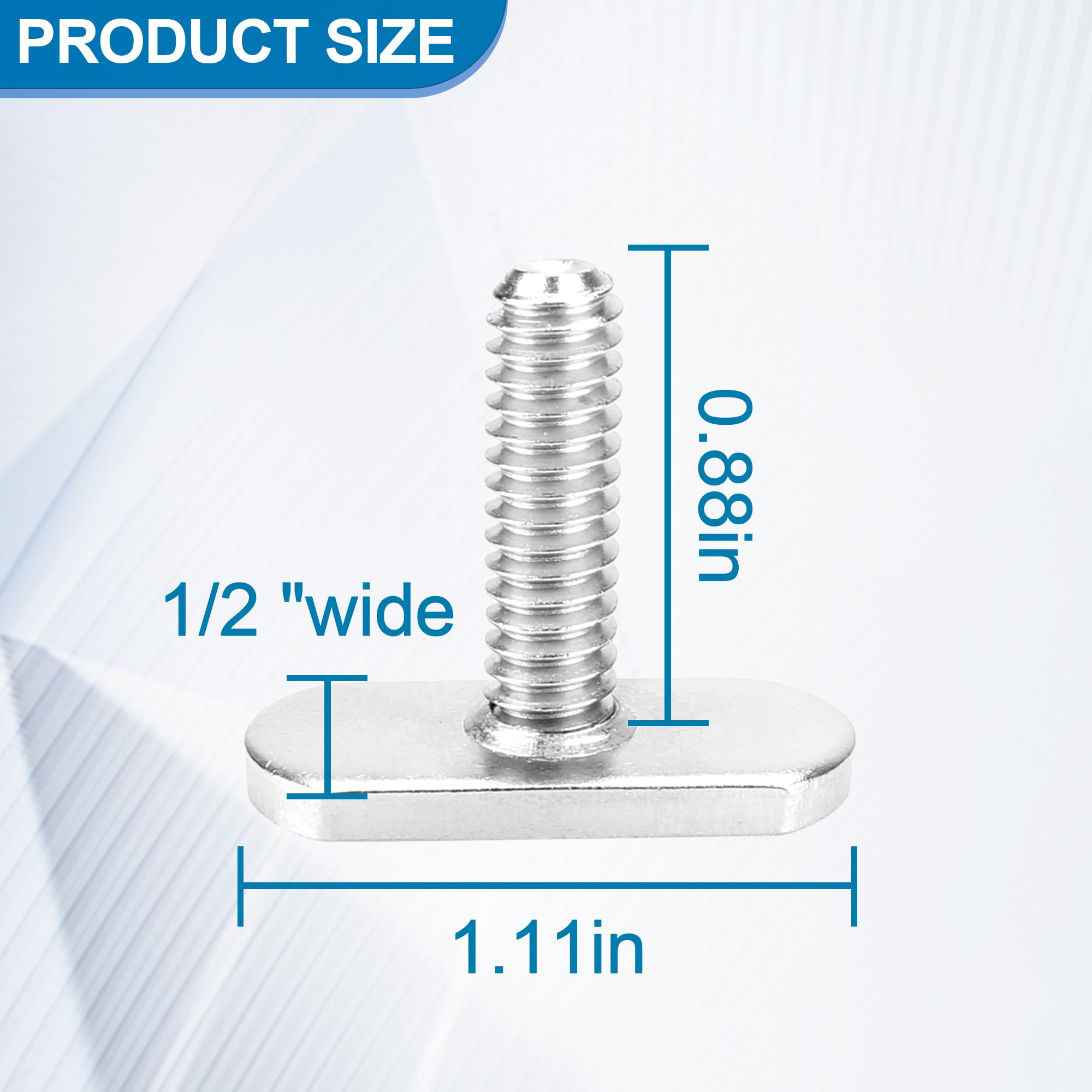 T Bolts For Kayak Track/Rail, Kayak Track Mount