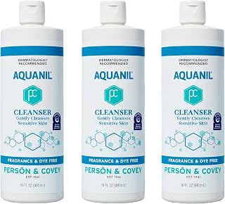 Person and Covey Aquanil Cleanser