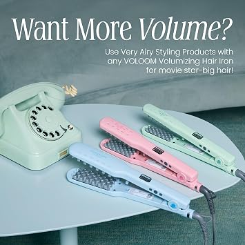 VOLOOM Very Airy Volumizing Hair Powder - Lightweight Volume & Styling Spray for Weightless Texture & Grip - Hair Volumizer Products for Roots with Aloe Leaf & Coconut Oil (Pack of 2)