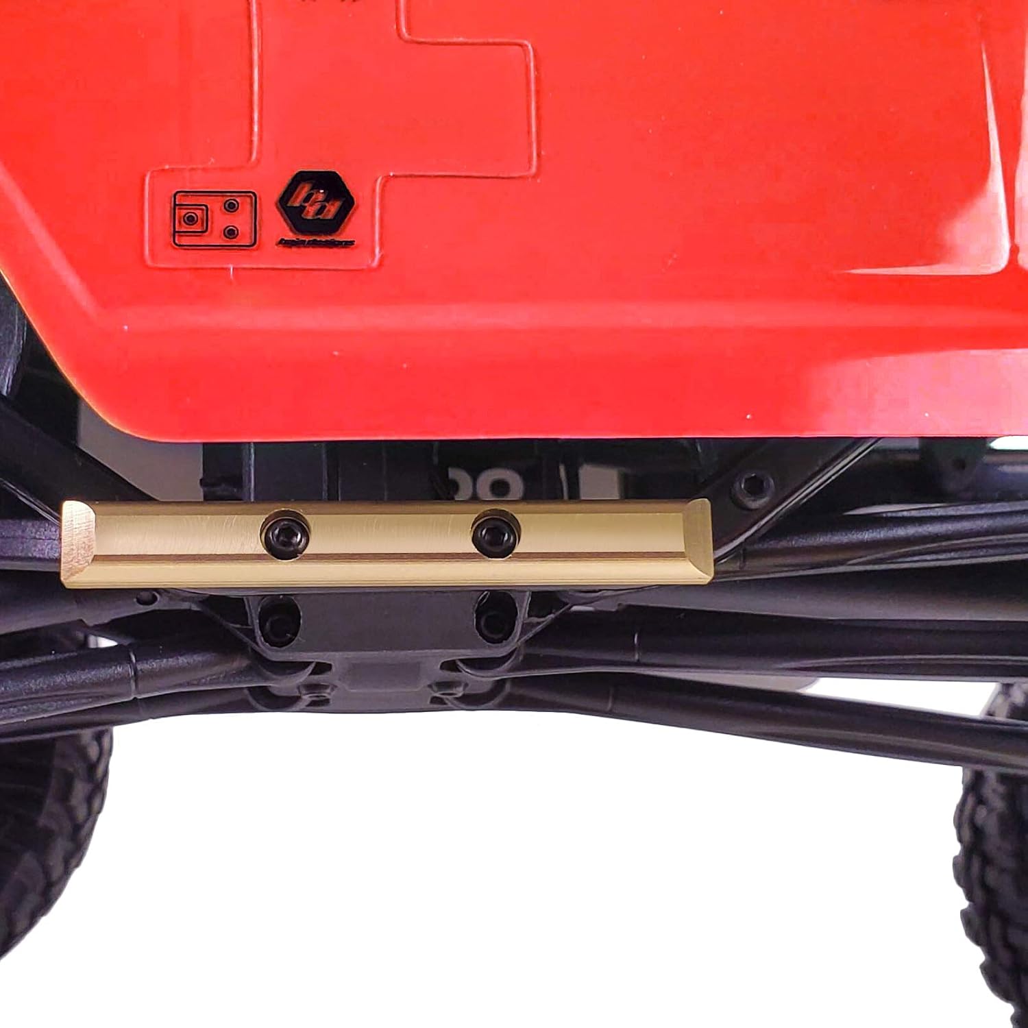 AXspeed 2pcs Brass Boulder Bars for Axial SCX24 AXI90081 AXI00001 AXI00002 1/24 RC Crawler Car - Image 5