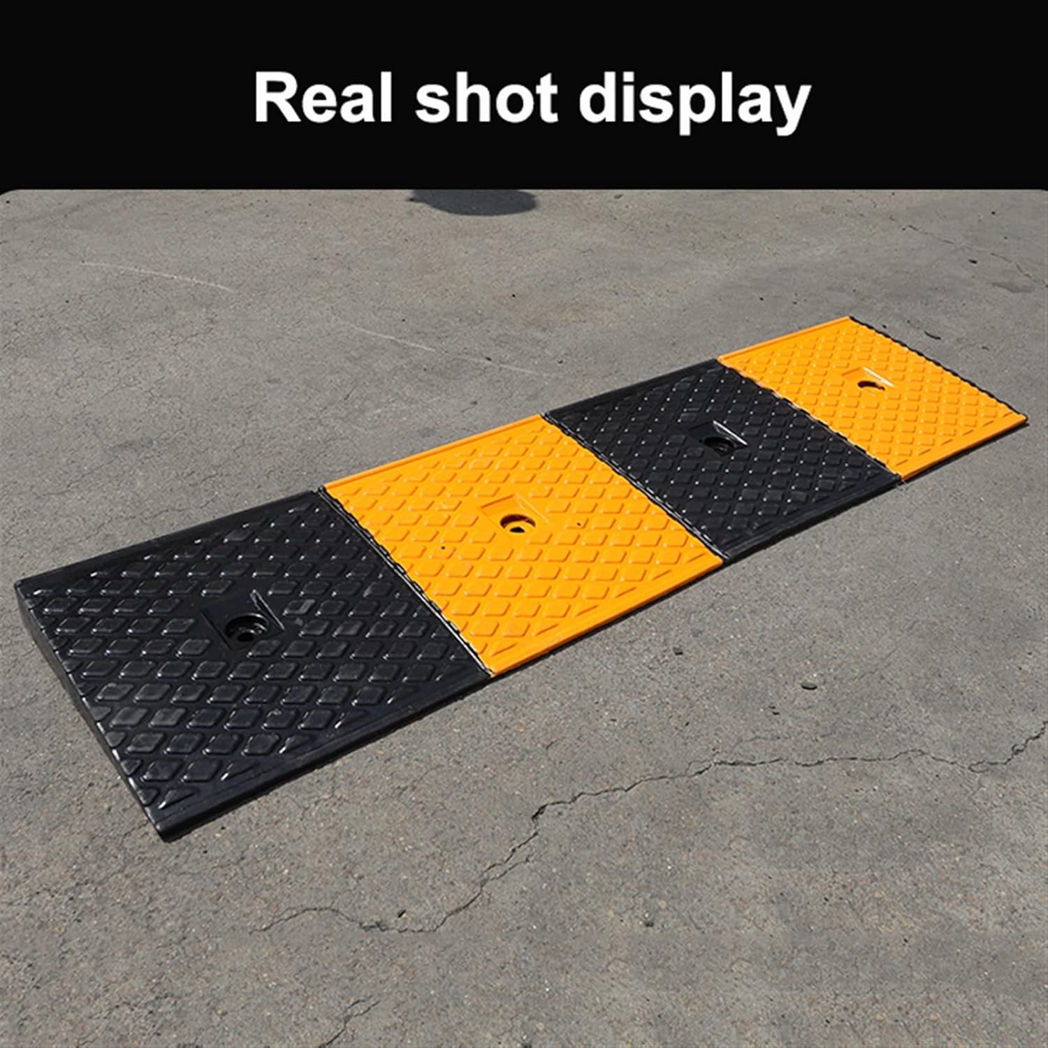 Curbside Driveway Ramp,Portable Threshold Ramp,for Car, Wheelchair,Bike, Motorcycle, Driveway, Sidewalk (Battery *1 : 99.4 * 25 * 6CM)