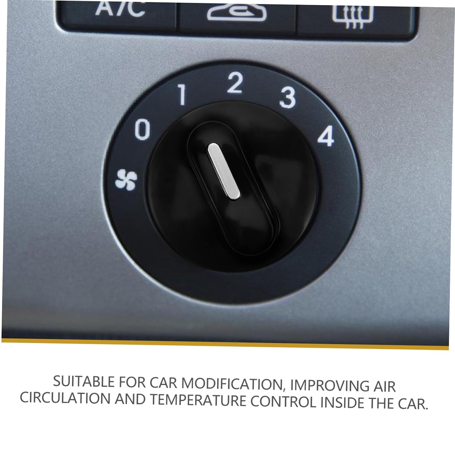 Heavy Duty Position Speed Rotary for Fan and Heater Speed Control for Car Modifications and Air Circulation