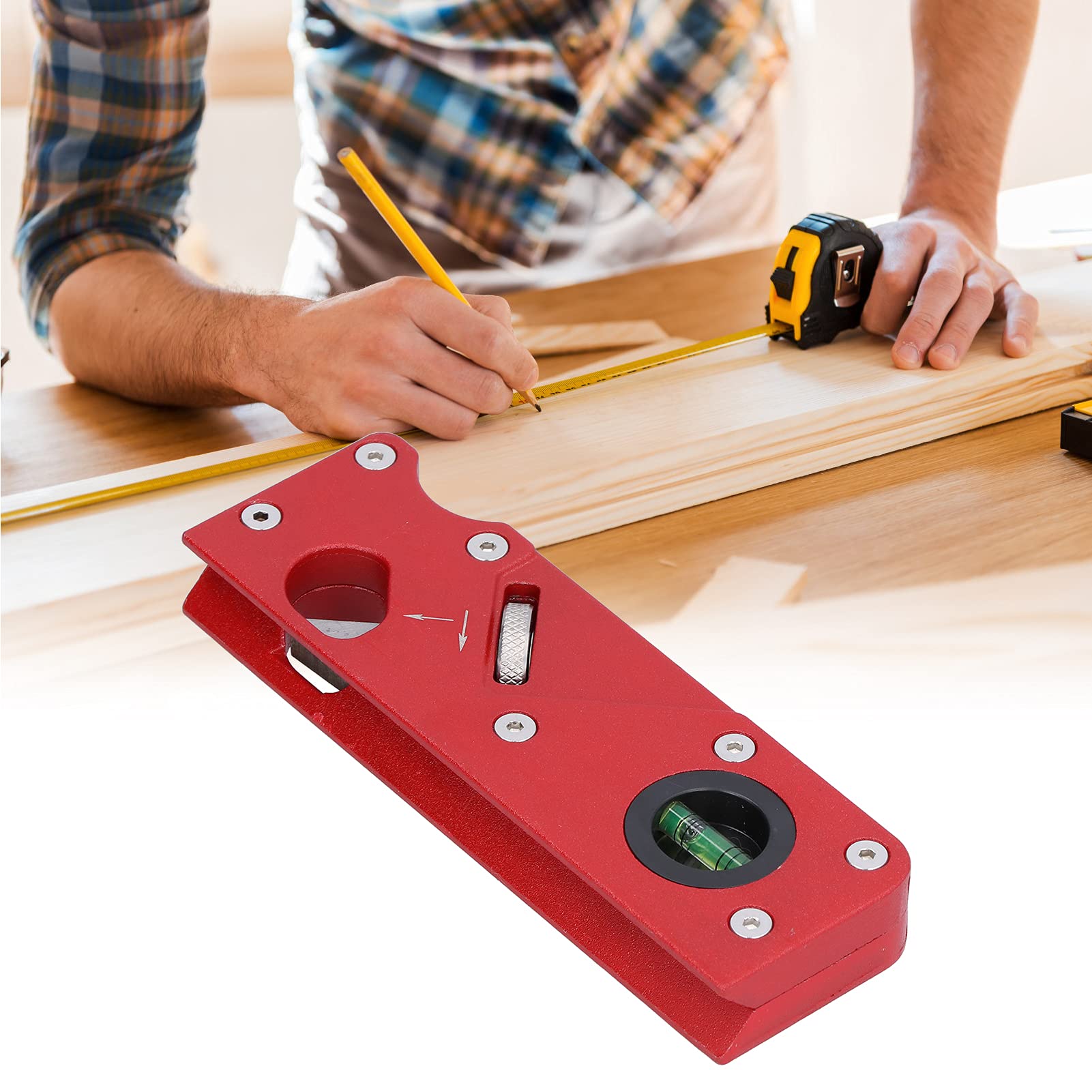 Cepillo de Mano, Herramienta de Aplanamiento de Borde Plano de Mano Plano de Chaflán para Productos de Madera Hechos a Mano para Manualidades de Muebles de Madera