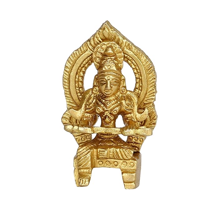 Buy GURU JEE™ Brass Goddess Annapurna Idol Statue Murti for Pooja