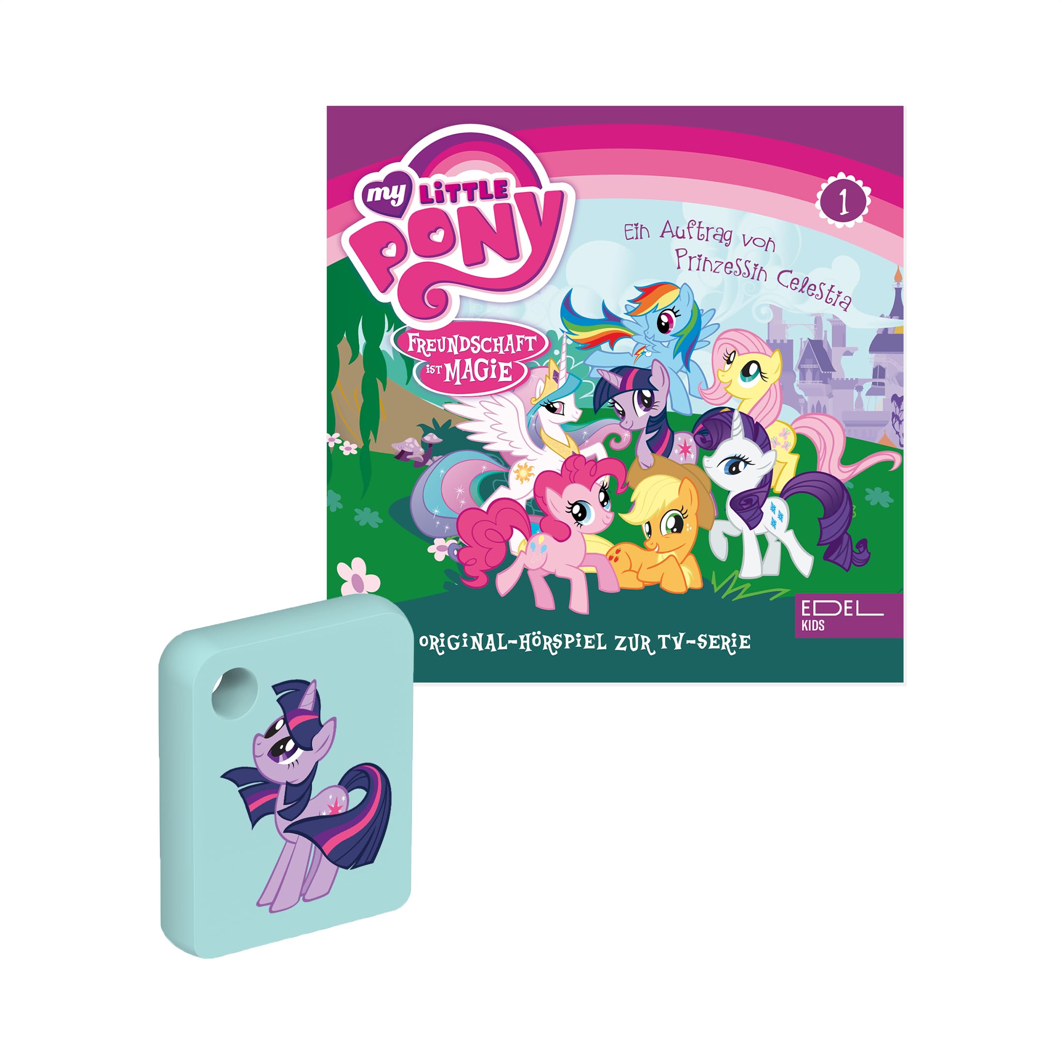 Galakto Audio Token: My Little Pony - Ein Auftrag von Prinzessin Celestia, Radio Play for Children from 3 Years, Playing Time Approx. 41 Minutes