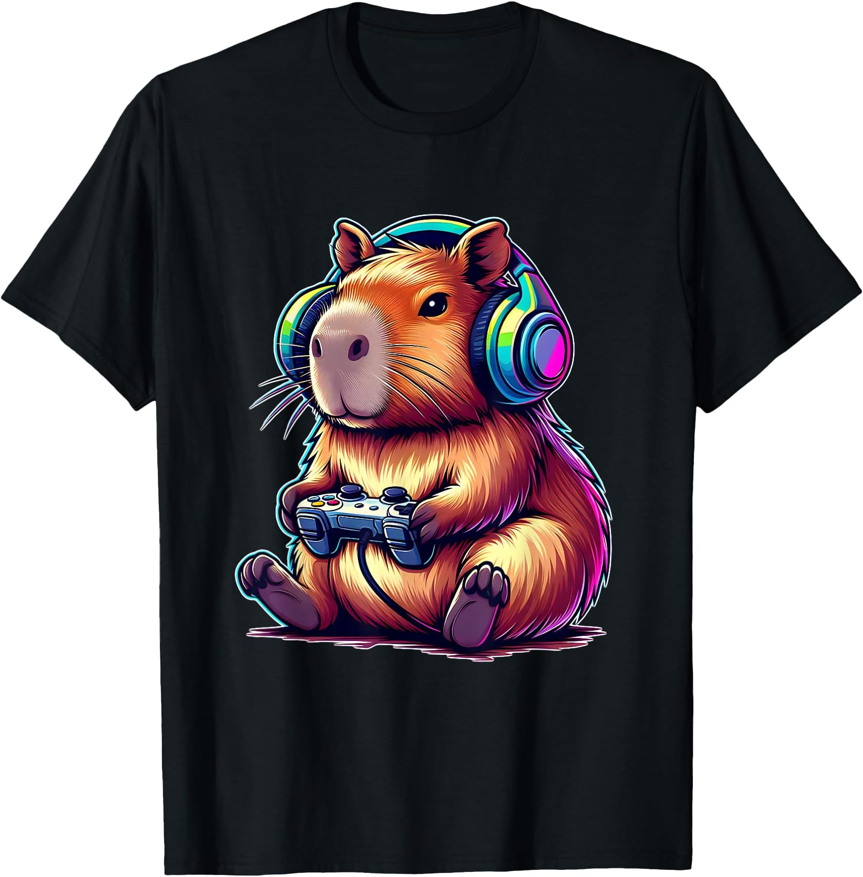 Capybara Funny Video Games Capybara T-Shirt