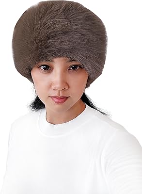 Lina & Lily Women's Winter Headband Head Ear Warmer Long Pile Faux Fur
